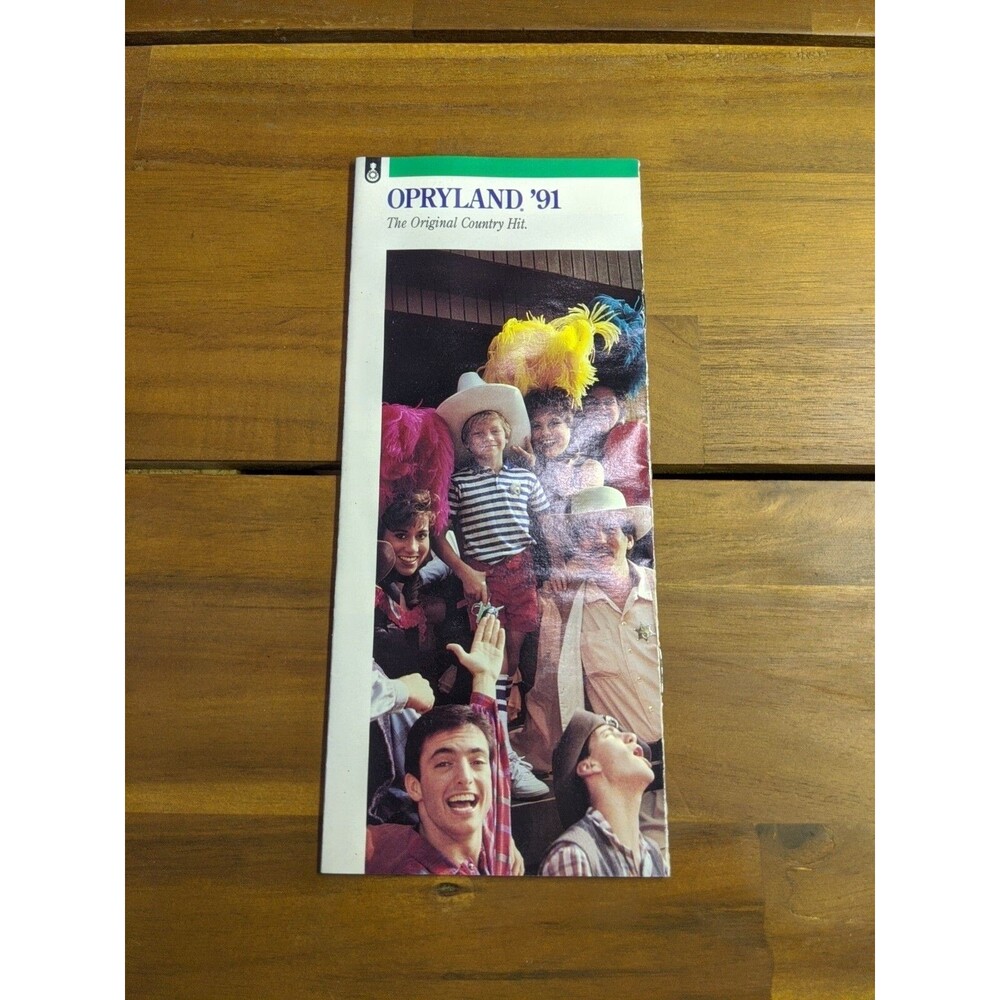 Vintage 1991 Nashville Oryland The Original Country Hit Brochure
